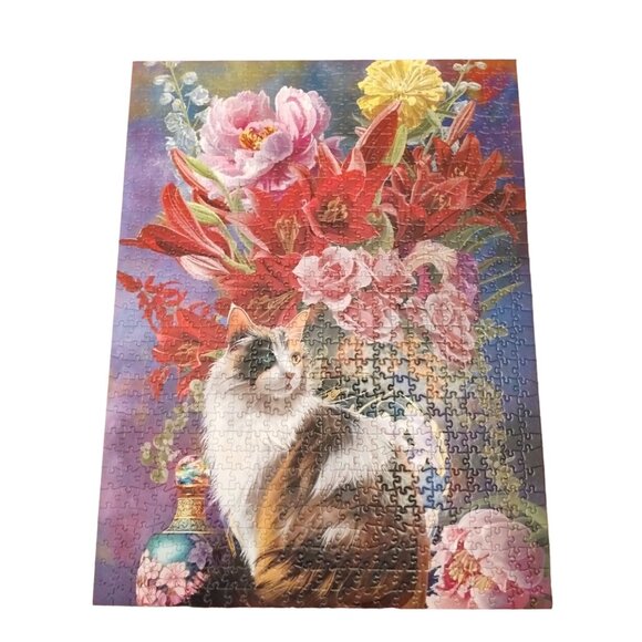 Buffalo Games 750 Piece Nene Thomas Cats Feline Elegance Jigsaw Puzzle - Picture 2 of 12